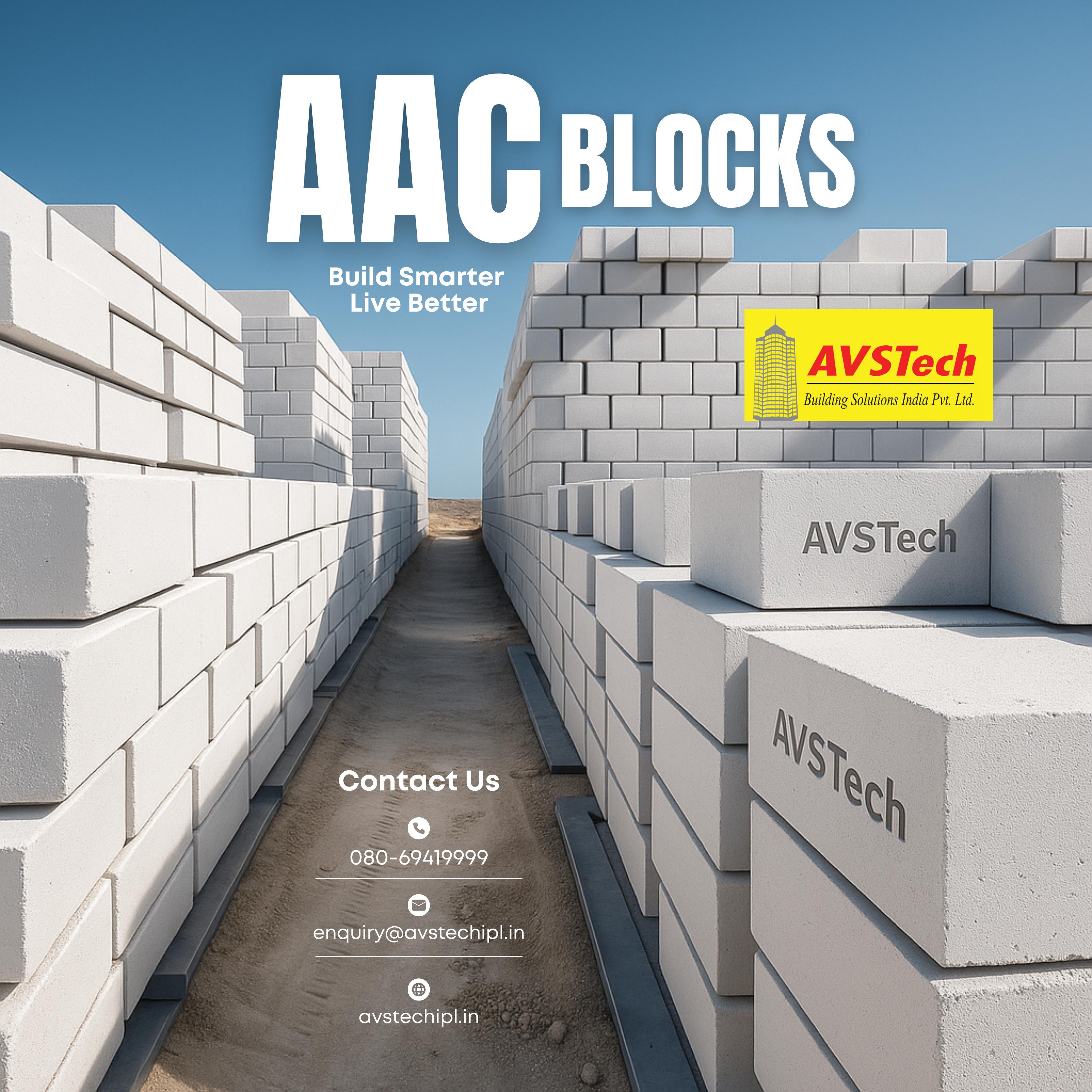 Build Smarter, Live Better with AVSTech AAC Blocks – The Future of Construction